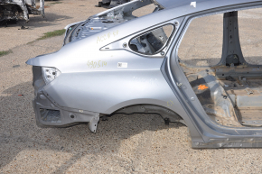 Четверть крыло задняя правая Honda Accord 18-22 серебро, на кузове, тычки