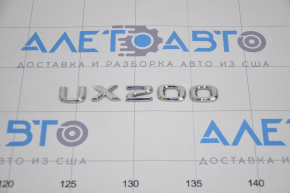 Емблема напис "UX200" двері багажника Lexus UX200 UX250h 19-