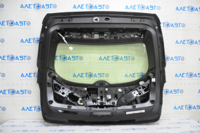 Дверь багажника голая со стеклом Lexus UX200 UX250h 19- графит 1H9, пластиковая