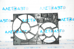 Диффузор кожух радиатора голый Audi A3 8V 15-20 2.0T на 2 вентилятора новый OEM оригинал