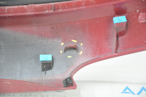 Накладка дверей багажника Jeep Compass 17- під склом, з хром молдингом, з емблемою, злом кріп