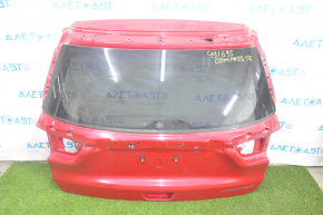 Дверь багажника голая со стеклом Jeep Compass 17- красный PRM