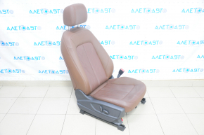 Пассажирское сидение Audi Q5 80A 18- с AIRBAG, кожа коричневое, электро, с подогревом, под химчистку