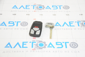 Ключ smart Audi A4 B9 17- тип 1, 4 кнопки, потерт, царапины
