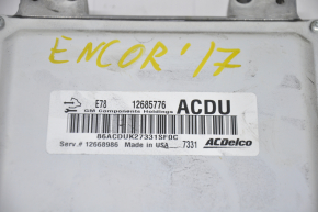 Блок ECU компьютер двигателя Buick Encore 17-19