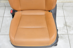 Водійське сидіння Lexus UX200 UX250h 19- шкіра коричнева, з підігрівом, топляк, неробоча електрика