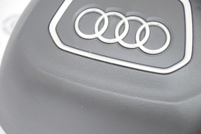 Подушка безпеки airbag в кермо водійська Audi Q5 80A 18- чорна, поліз хром