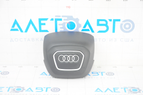 Подушка безопасности airbag в руль водительская Audi Q5 80A 18- черная, полез хром