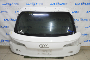Дверь багажника голая со стеклом Audi Q5 80A 18-20 белый LY9C