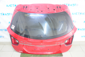 Дверь багажника голая со стеклом Mercedes GLA 15-20 красный 589