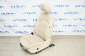 Водійське сидіння Mercedes GLA 14-20 з airbag, електро, шкіра беж