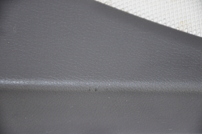 Обшивка двери карточка задняя правая Mercedes CLA 14-19 кожа сер, царапины