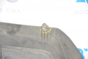 Накладка губи заднього бампера Porsche Cayenne 958 11-14 структура, подряпини, злам креп