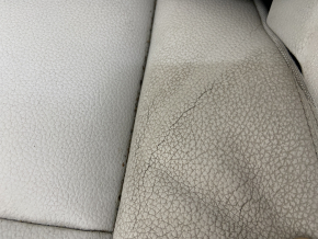 Сидіння водія Mercedes CLA 14-19 з airbag, електро, шкіра, сірий, потріскана шкіра