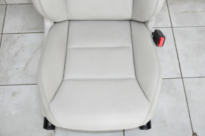 Пасажирське сидіння Mercedes CLA 14-19 з airbag, електро, шкіра, сірий, обрізані дроти