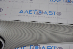 Накладка передньої панелі з центральними дефлекторами обдува Mercedes CLA 14-19 сіра, облізло покриття