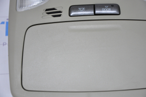 Плафон освещения передний Toyota Sienna 11-20 беж, без люка, тип 1 царапины