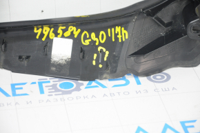 Накладка ринви багажної кришки права BMW 5 G30 17- на кришці, зламане кріплення