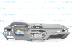 Торпедо передняя панель с AIRBAG BMW 5 G30 17-23 черная