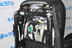 Сидіння водія Tesla Model 3 18- шкіра чорна, з airbag, електро, підігрів, з натяжником, іржа
