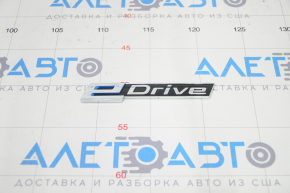 Емблема eDrive заднє праве крило BMW 5 G30 18-530e hybrid