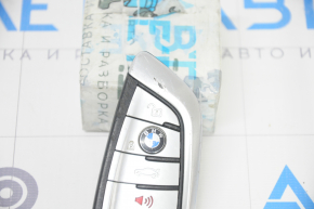 Ключ BMW 5 G30 17- smart, 4 кнопки, подряпини, потерт