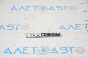 Эмблема надпись ECO BOOST двери багажника Lincoln MKC 15- облезла краска