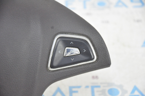 Подушка безопасности airbag в руль водительская Lincoln MKC 15- коричневая, полез хром