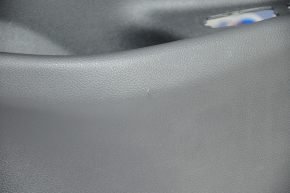 Обшивка двери карточка передняя левая BMW 5 G30 17-23 кожа черная, царапина
