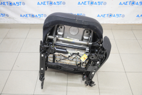 Водійське сидіння Jeep Compass 17- з airbag, електро, шкіра чорний, подряпини, зламане кріплення накладки