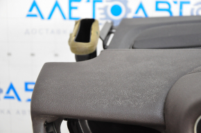 Торпедо передняя панель с AIRBAG Lincoln MKC 15- темно коричневая, под чистку
