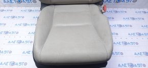 Пасажирське сидіння Honda Accord 13-17 без airbag, електро, бежева шкіра, потертості, під хімчистку, без моторчика регулювання положення сидіння
