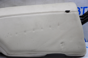 Подушка безпеки airbag сидіння задня ліва Cadillac CTS 14- шкіра беж, зламана фішка, прим'ята, під хімчистку