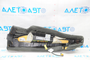 Подушка безпеки airbag сидіння задня права Chevrolet Malibu 13-15 шкіра чорний, іржавий піропатрон, подряпина