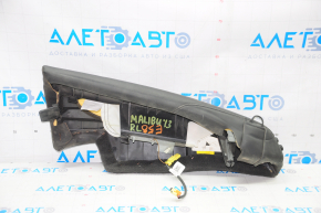 Подушка безопасности airbag сидение задняя левая Chevrolet Malibu 13-15 кожа черн, царапина