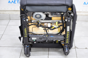 Водійське сидіння Toyota Avalon 13-18 з airbag, електро, підігрів, вентиляція, шкіра чорний, подряпини на пластиці
