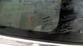 Форточка глухое стекло задняя правая Nissan Rogue 14-20 заводская тонировка