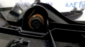 Подушка безопасности airbag коленная водительская левая Porsche Cayenne 958 11-14 с накладкой колен водителя, ржавый пиропатрон, царапины