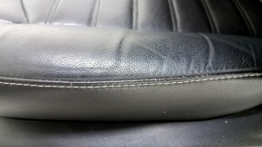 Водійське сидіння Ford Fusion mk5 17-20 з airbag, шкіра чорна, електро, підігрів, потрісканий