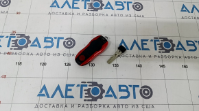 Ключ Porsche Cayenne 958 11-17 червоний, подряпини, потерт