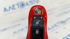 Ключ Porsche Cayenne 958 11-17 червоний, подряпини, потерт