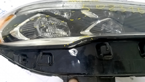 Фара передняя правая в сборе Ford Fusion mk5 17-20 LED, с DRL, песок, царапина