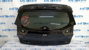 Двері багажника голі зі склом Kia Niro 17-18 HEV, PHEV чорний ABP, алюміній