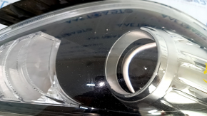 Фара передняя правая в сборе Kia Niro 17-19 HEV, PHEV с кронштейном, галоген, LED ДХО, песок, под полировку