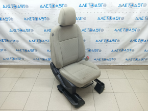 Пасажирське сидіння Ford Escape MK3 13-19 без airbag, механіч, ганчірка бежева, під хімчистку