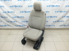 Водительское сидение Ford Escape MK3 13-19 без airbag, электро, тряпка бежевое, под чистку