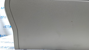 Консоль центральная подлокотник и подстаканники Ford Escape MK3 17- беж, кожа, царапины, топляк