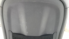 Пасажирське сидіння Kia Niro 17-22 HEV, PHEV з airbag, комбіноване, чорне, механічне, підігрів, подряпини на пластику, під чищення