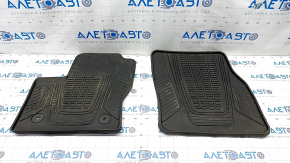 Комплект килимків салону Ford Escape MK3 13-19 чорний гума
