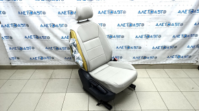 Пассажирское сидение VW Tiguan 18- без airbag, механич, кожа серая, стрельнувшее